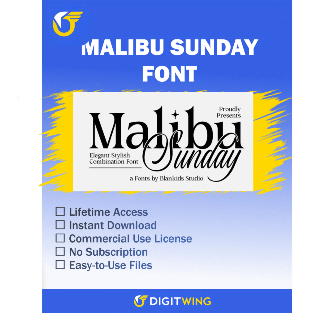 MALIBU SUNDAY FONT
